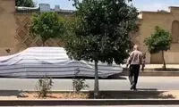 رونمایی از خودروی عتیقه 7 متری در سبزوار