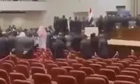 اعضای مجلس عراق به جان هم افتادند
