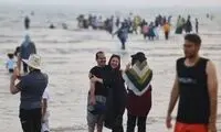 چند قاب باورنکردنی از ساحل بندرعباس در نوروز
