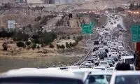 ترافیک فوق سنگین در محورهای خروجی گیلان 