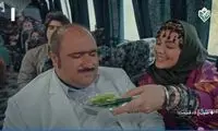 این فریم از قسمت دیشب نون خ جنجالی شد
