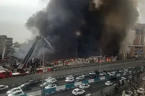 تصاویر نقطه شروع آتش در بازار جنت جلب‌توجه کرد