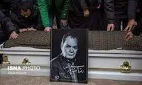 استایل عجیب محمد شیری در مراسم تشییع طوفان