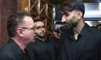 لباس سفید بیرانوند در مراسم سالگرد همسر زنوزی!