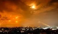 عکسی از وضعیت آسمان ایران پس از حمله دیشب