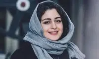 تیپ ژولیده و غیر رسمی فاطیما بهارمست در یک مراسم