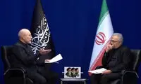 لحظه‌ای که شبکه خبر تصویر قالیباف را از آنتن برداشت