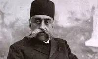 تصویری از کالسکه‌سواری مظفرالدین شاه در پاریس