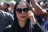 بازیگران زن مطرح سینما در آخرین بدرقه اکبر عبدی