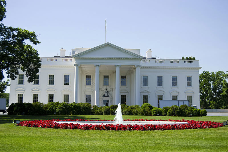 ویدئویی از برگزاری مراسم عاشورا در کنار کاخ سفید