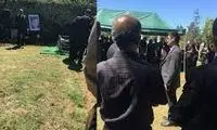 لحظات دردناک از وداع با دختر معروف متروپل
