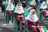 این عکس بامزه از جشن امروز کلاس اولی‌ها وایرال شد