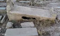 کشف سنگ قبر 900 ساله یک شاعر در تهران