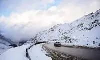 ویدئویی از بارش سنگین برف بهاری در سلماس