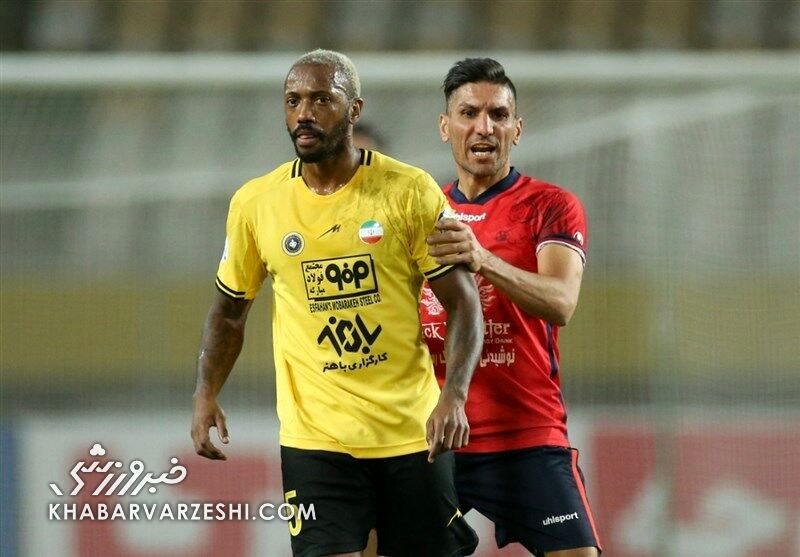 غایب بزرگ سپاهان مقابل پرسپولیس