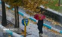 بارش‌های پراکنده در تهران و افزایش نسبی دما
