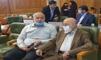 حضور مهدی چمران در صحن شورای شهر تهران