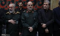 حضور مداح مشهور و سردار قاآنی در یک مراسم