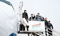 تیم ملی با پرواز اختصاصی عازم کیش شد