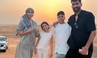 جشن هالووین دختر بیرانوند به سبک «ونزدی» 