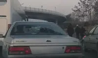 لحظه جمع شدن کاپوت260 در یک برخورد!