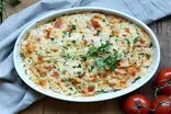 طرز تهیه گراتن سبزیجات با سس مخصوص