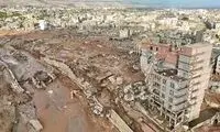 آمار هولناک از شمار قربانیان سیل در لیبی
