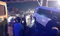 تصادف در بزرگراه آیت‌الله سعیدی ۱۰ مصدوم به جای گذاشت