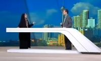 لحظه قطع شدن پخش زنده شبکه خبر