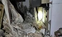 انفجار شدید یک ساختمان مسکونی در این نقطه از تهران