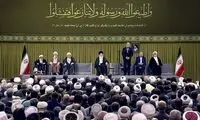 تصویری از حضور ظریف در مراسم امروز بیت رهبری