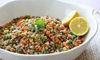 طرز تهیه سالاد عدس؛ یک پیش‌غذای مقوی