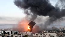 فیلمی از فرودگاه دمشق بعد از بمباران اسرائیل