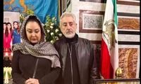 عکس ابراهیم حامدی با همسرش، مجری تلویزیون را عصبانی کرد