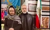 عکس ابراهیم حامدی با همسرش، مجری تلویزیون را عصبانی کرد