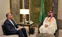 نکته دیده نشده از عکس امیرعبداللهیان و بن سلمان