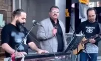 اجرای ترانه اِبی توسط احمد ایراندوست در خیابان
