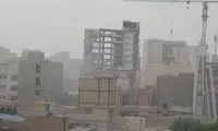 تصاویری از لحظه‌ ریزش باقیمانده سازه‌ی متروپل 