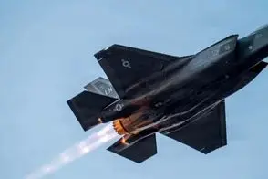 لحظه اعلام خبر اصابت F۳۵ در شبکه آمریکایی