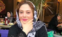 دک و پُز خانم بازیگر با میکاپ خوش آب و رنگش!