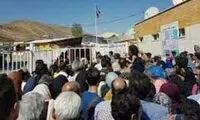 تصاویر عجیب ازدحام وحشتناک مردم در مرز خوی