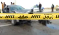 حادثه مرگبار برای سرنشین ۸ ساله پژو در محور طبس