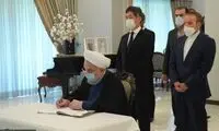 روحانی به شینزو آبه ادای احترام کرد