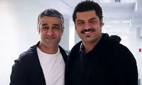عکس یادگاری سوپراستار پرسپولیسی در کنار مربی استقلال