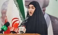 عکس متفاوت زینب سلیمانی در یک مراسم