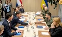 مبارزه زلنسکی با وزیر هلند بر سر فنجان قهوه!