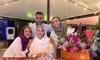 عکس‌های تولد بازیگر زن ایرانی کنار عروس معروفش