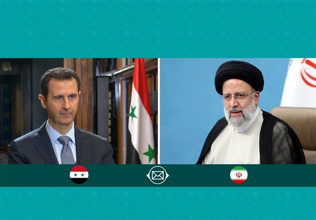 گفت‌وگوی مهم رئیسی و بشار اسد درباره جنگ غزه