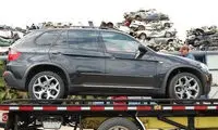 پایان راه یک BMW +عکس