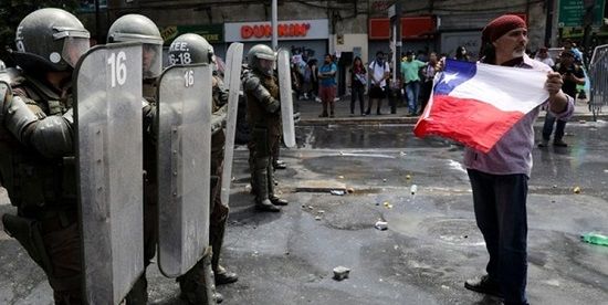 ناآرامی‌‌های شیلی؛ تعداد کشته‌ها به ۱۸ نفر رسید